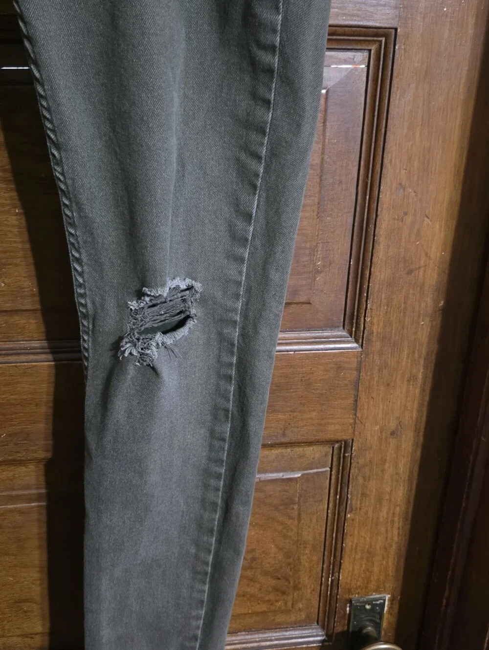 Levi's 535 Super Skinny Jeans Olive Green Size 30